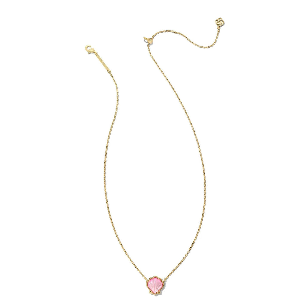 Kendra Scott Brynne Shell Necklace, Blush Mother-of-Pearl