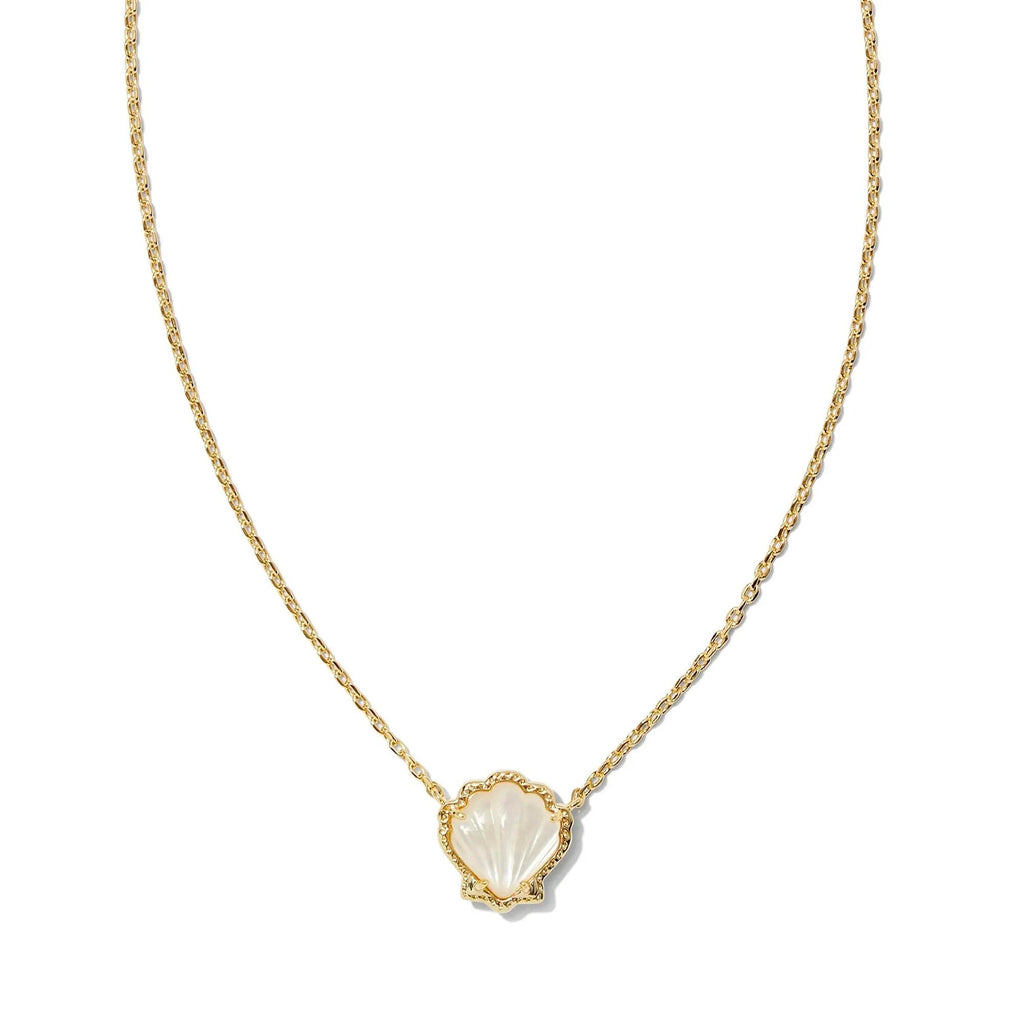 Kendra Scott Brynne Shell Necklace, Ivory Mother-of-Pearl