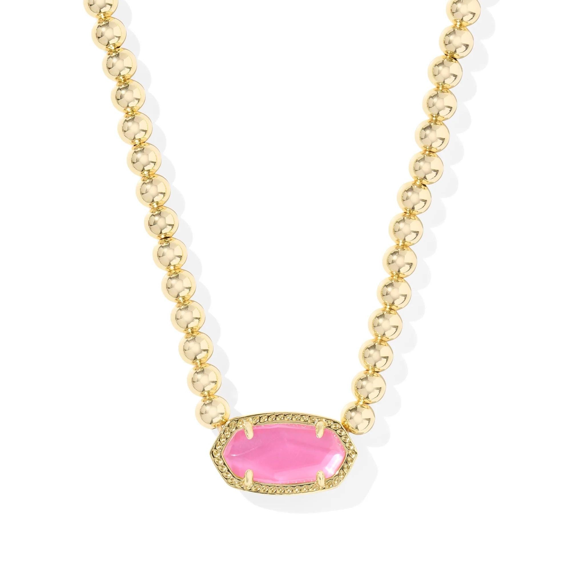 Kendra Scott Elisa Beaded Necklace, Azalea Illusion