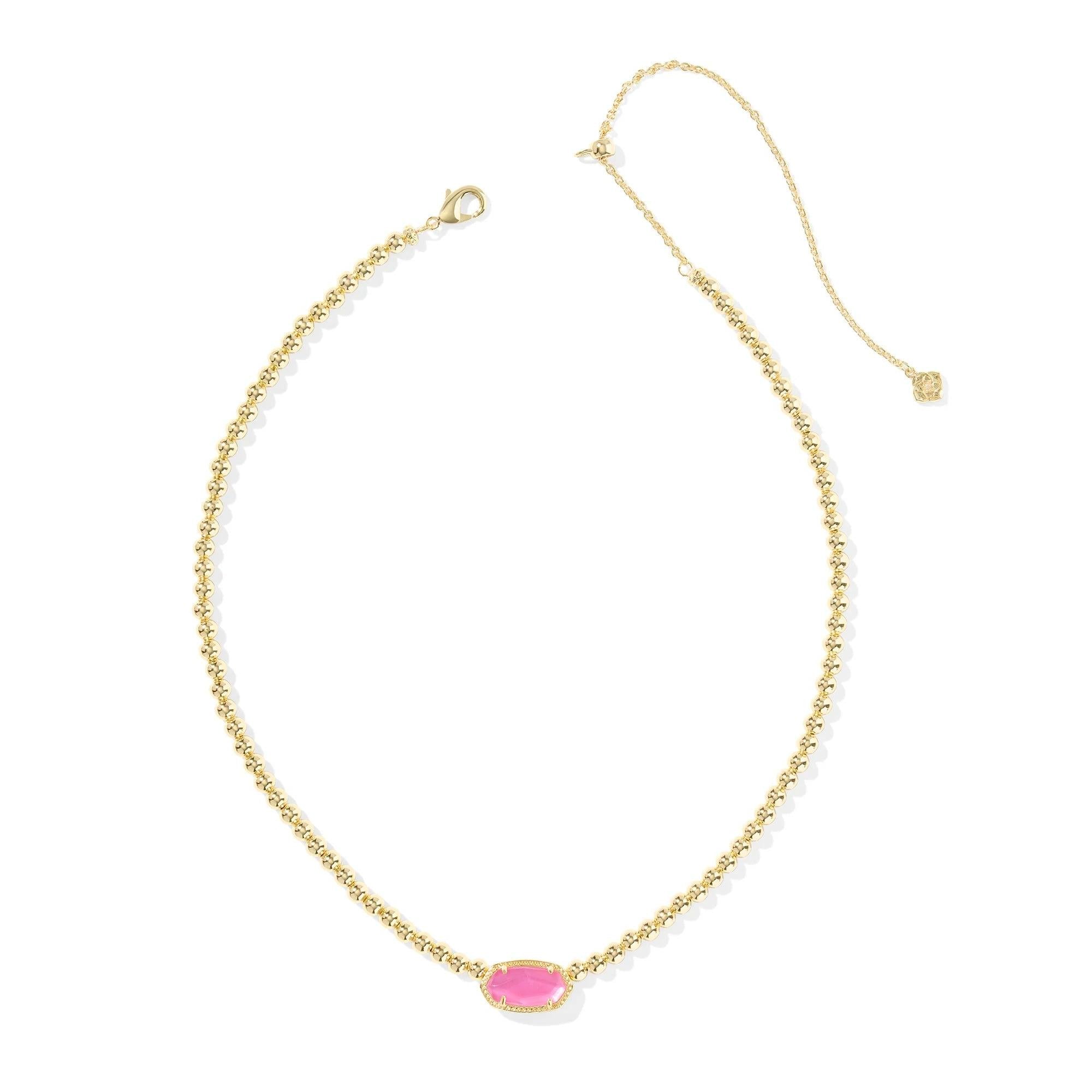 Kendra Scott Elisa Beaded Necklace, Azalea Illusion
