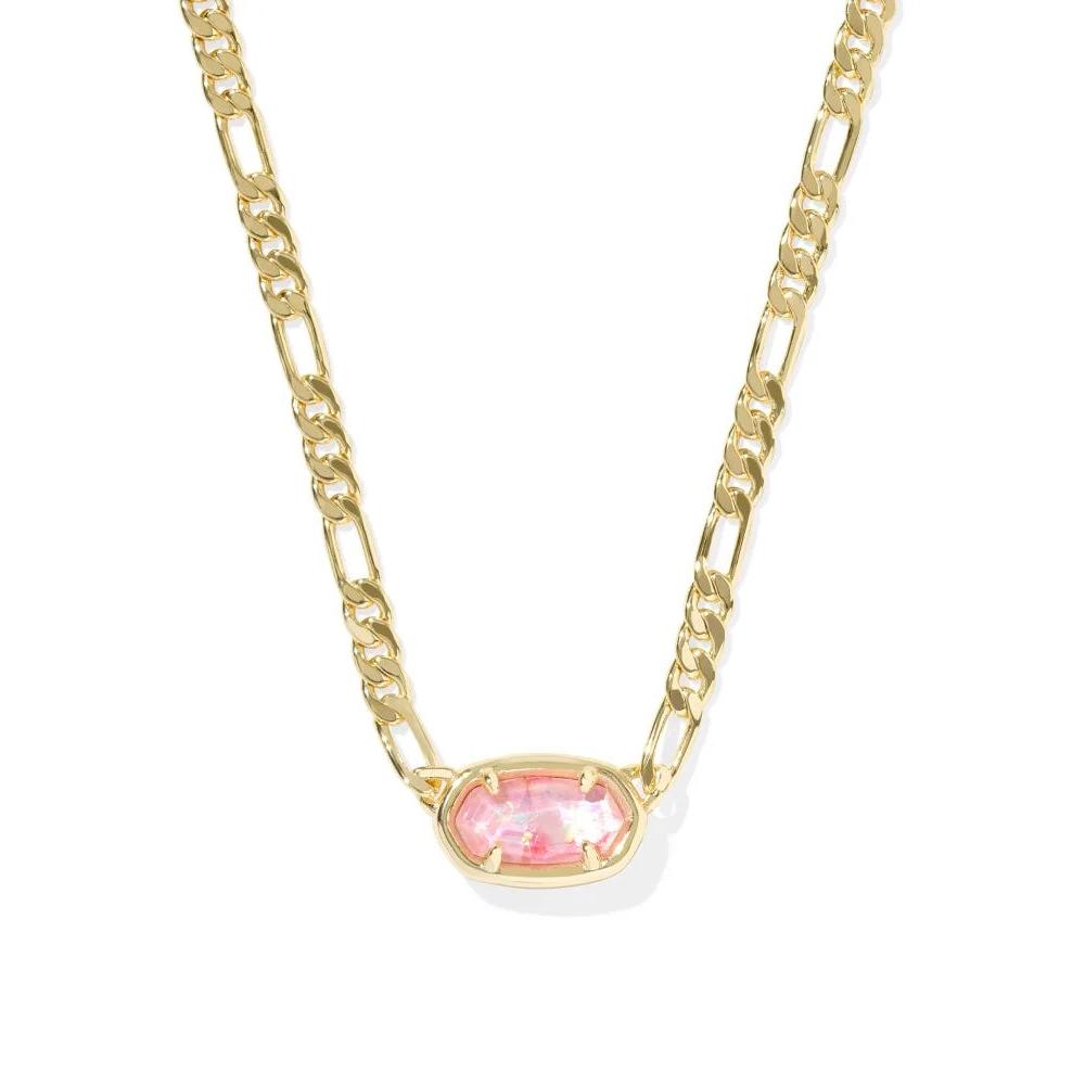 Kendra Scott Elisa Figaro Necklace, Pink Iridescent Mother-of-Pearl