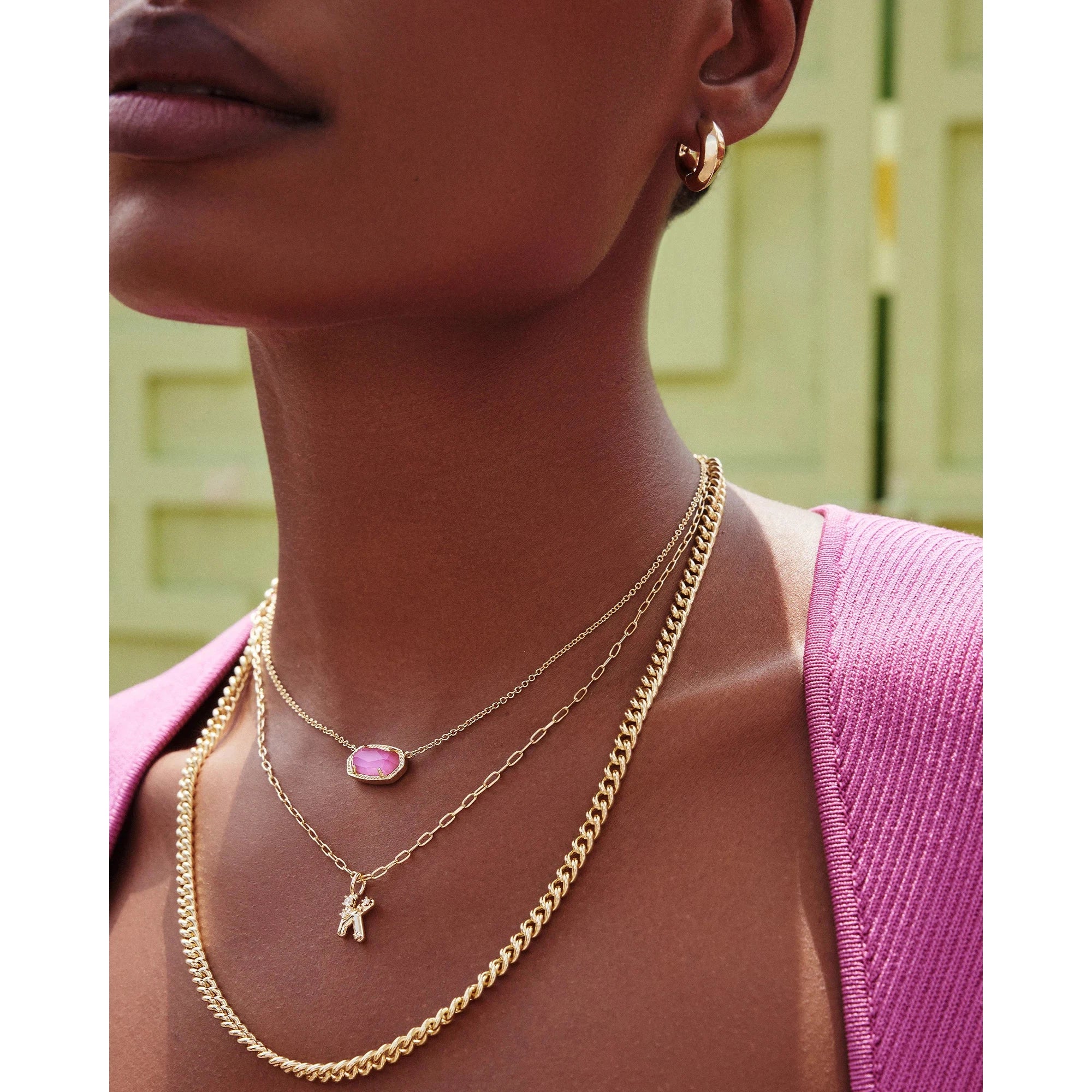 Kendra Scott Elisa Necklace, Azalea