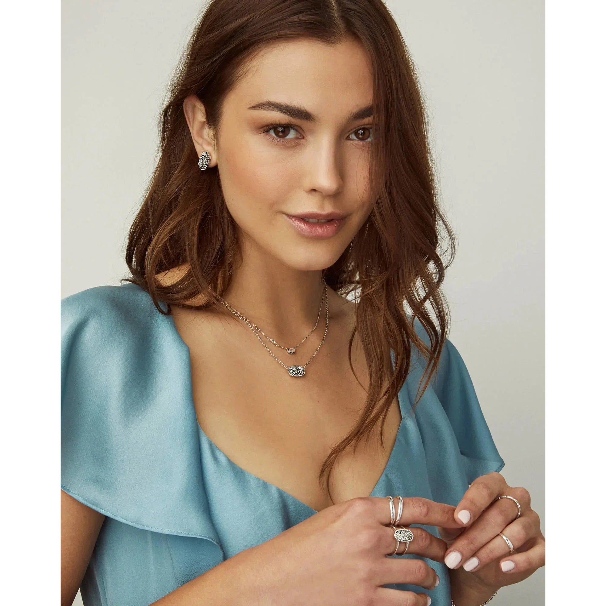 Kendra Scott Elisa Necklace, Dichroic Glass