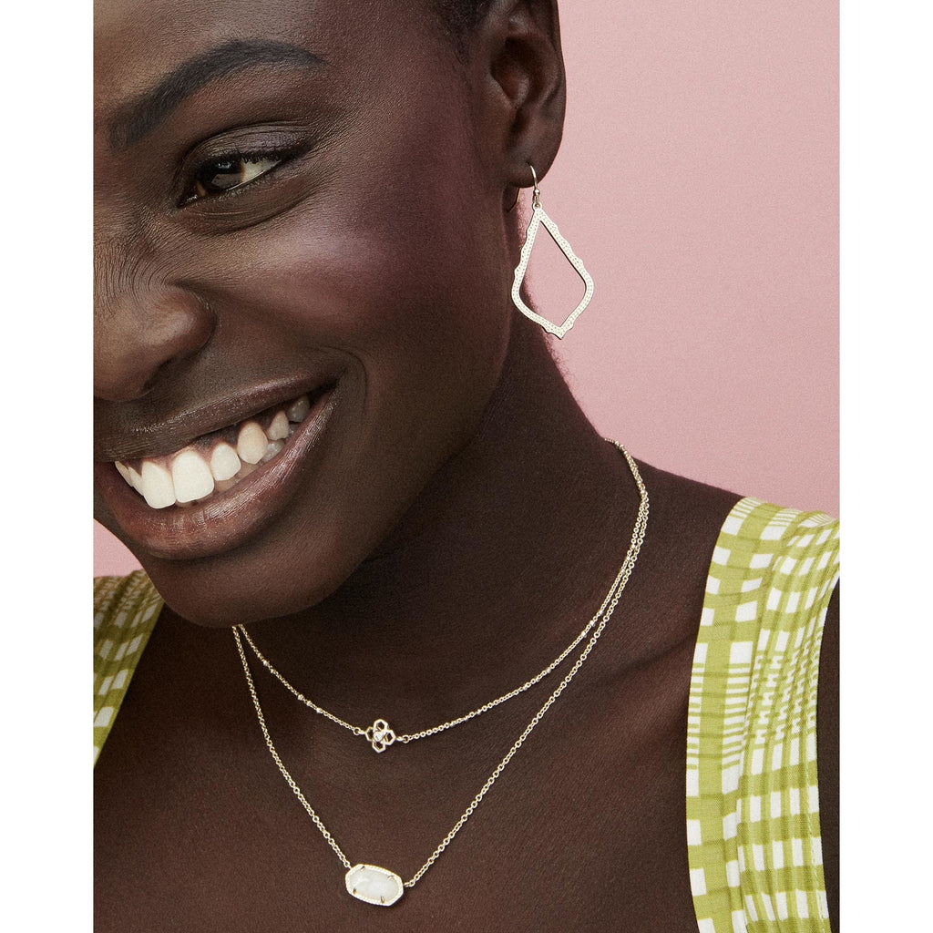 Kendra Scott Elisa Necklace, Light Blue Illusion