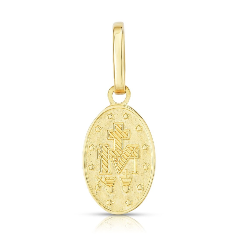 14K Miraculous Medal Pendant