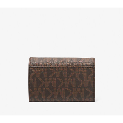 Michael Kors Jet Set Medium Wallet, Signature Brown