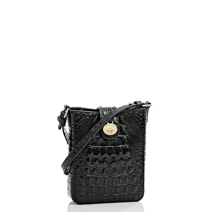 Brahmin Melbourne Collection Marley Crossbody, Black