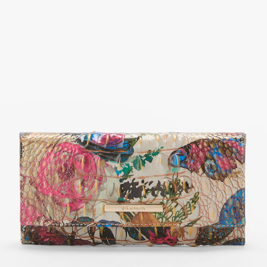 Brahmin Melbourne Collection Cordelia Wallet, Mariposa