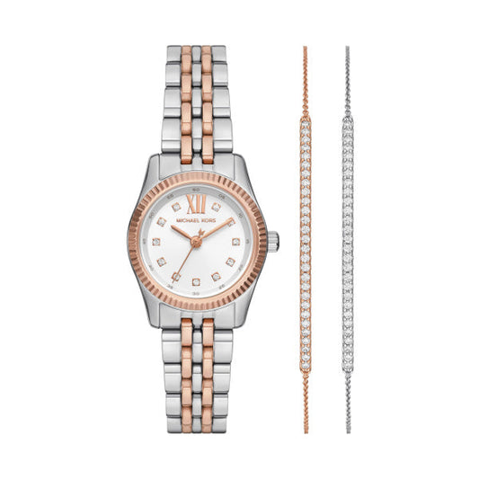 Michael Kors Lexington Watch & Bracelet Set