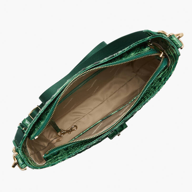 Brahmin Melbourne Collection Leia Crossbody, Parakeet