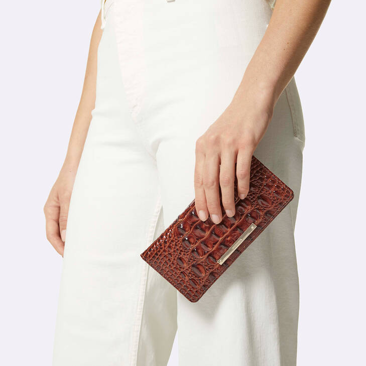 Brahmin Melbourne Collection Ady Wallet, Parakeet