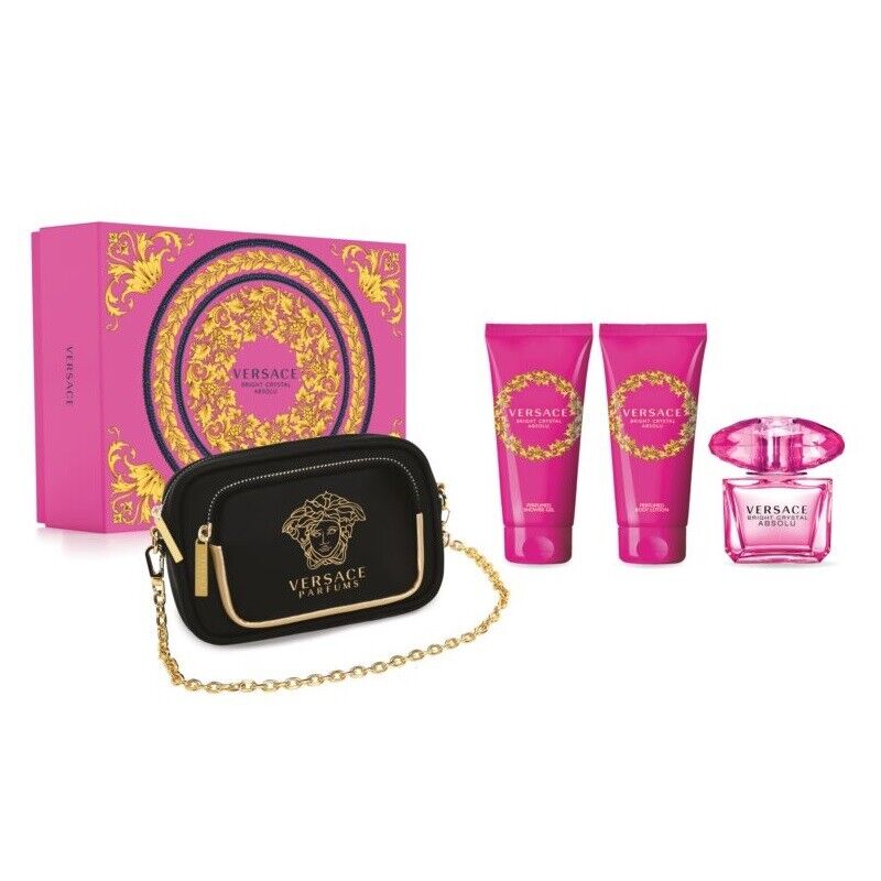 VERSACE - Bright Crystal Absolu 4 Piece Gift Set