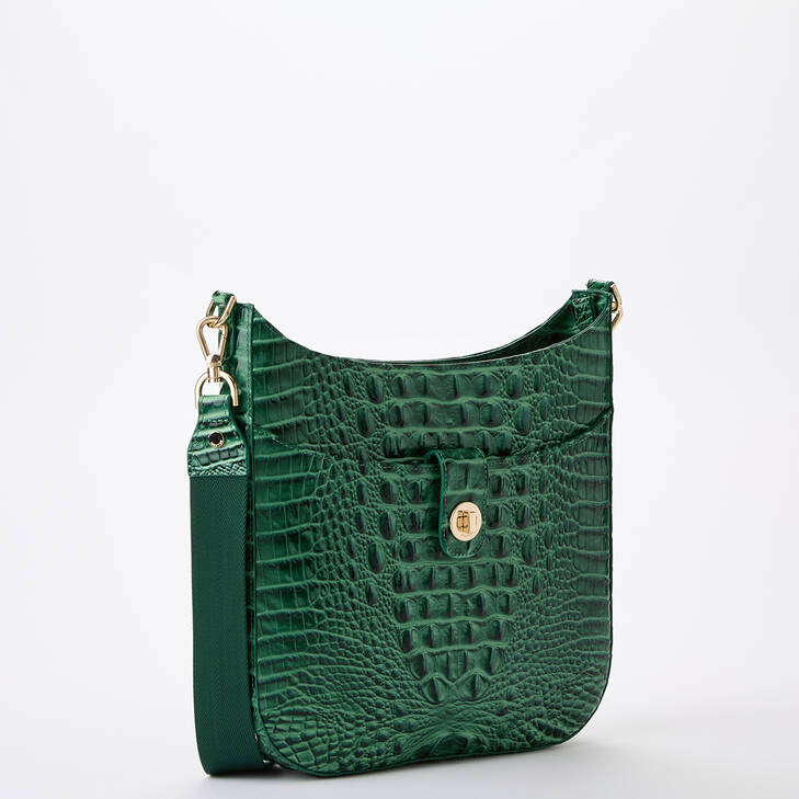 Brahmin Melbourne Collection Leia Crossbody, Parakeet