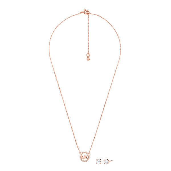 Michael Kors Pendant Necklace & Earring Set