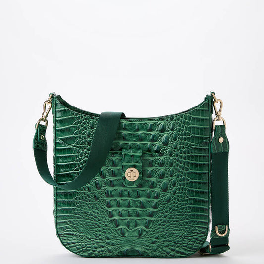 Brahmin Melbourne Collection Leia Crossbody, Parakeet