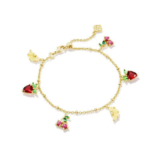 Kendra Scott Fruit Chain Bracelet, Gold